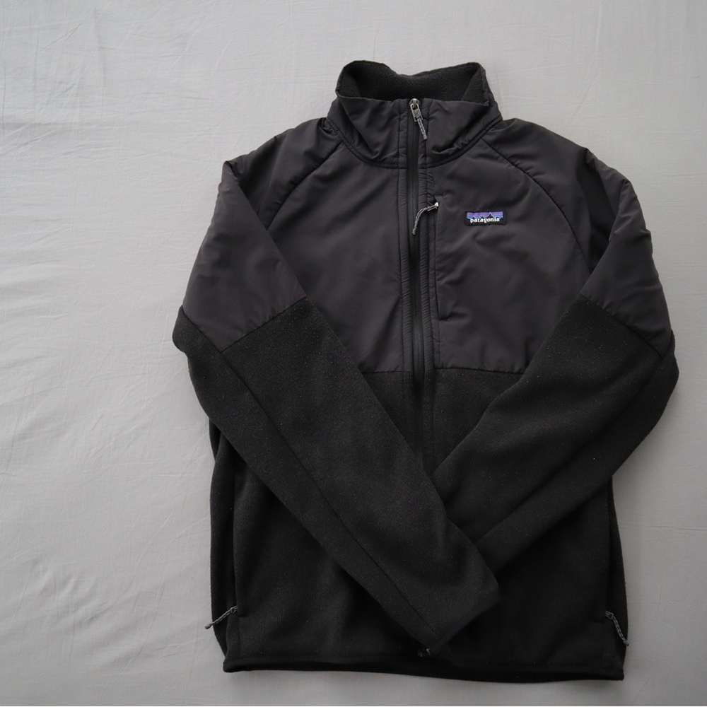 Patagonia Black Fleece Full Zip Jacket